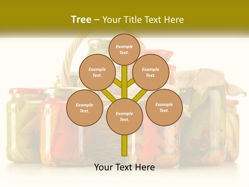 Preservation For The Winter PowerPoint Template
