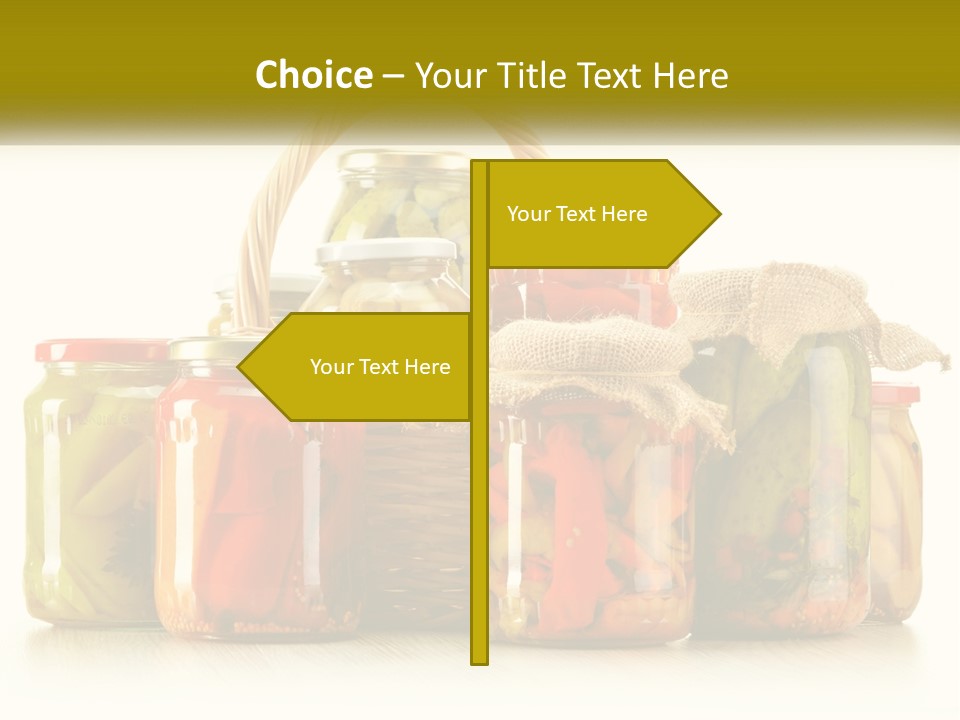 Preservation For The Winter PowerPoint Template