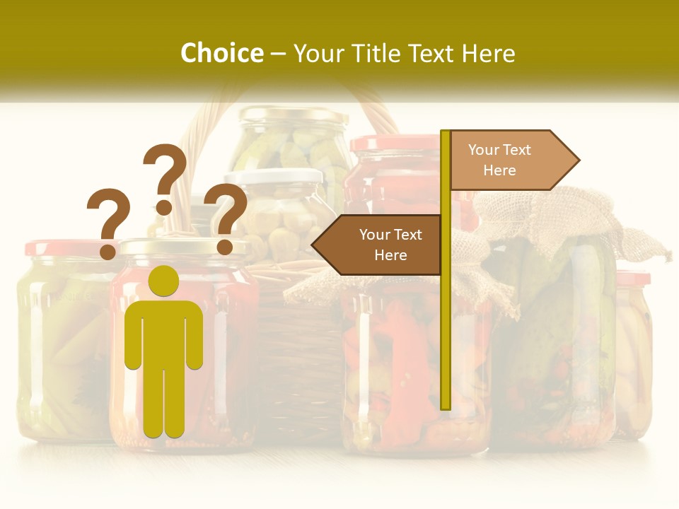 Preservation For The Winter PowerPoint Template