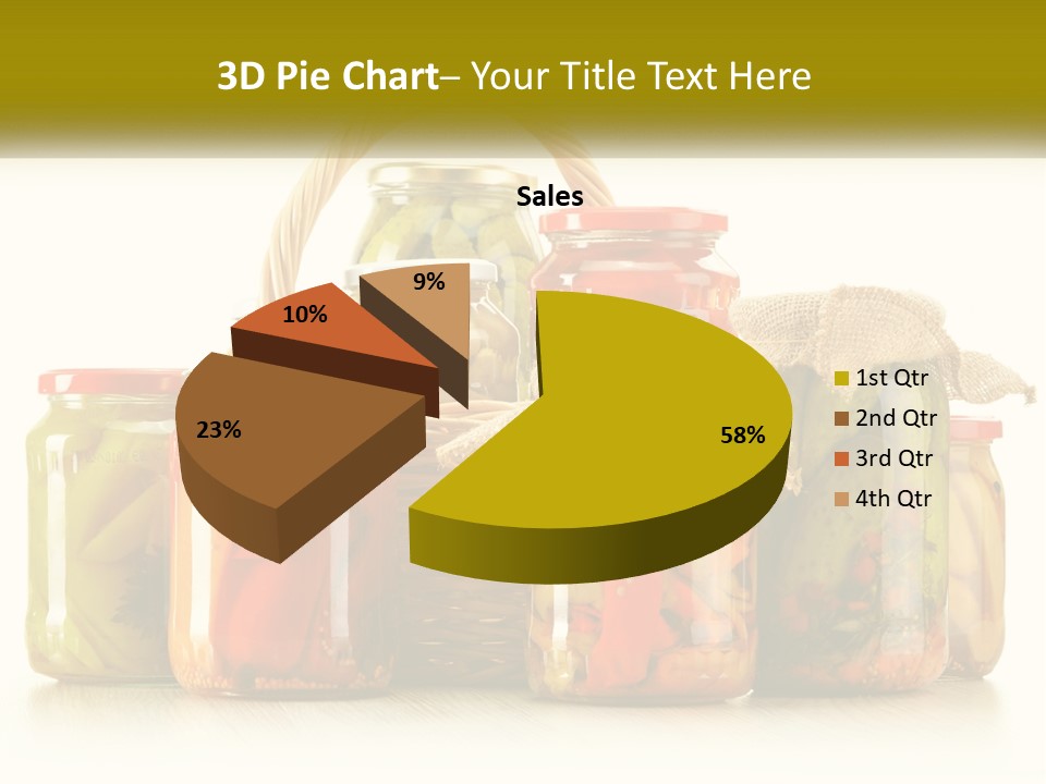 Preservation For The Winter PowerPoint Template