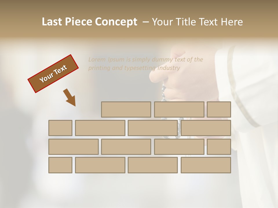 Sacred Brushes PowerPoint Template