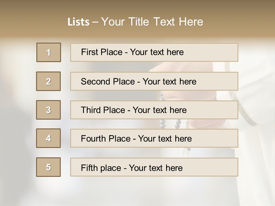 Sacred Brushes PowerPoint Template