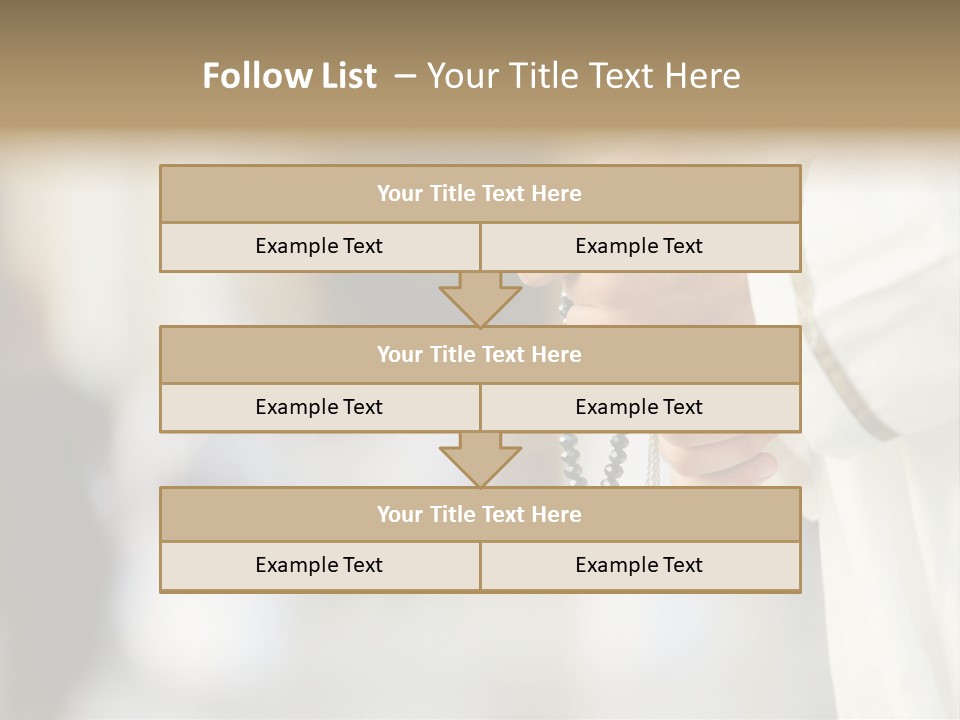 Sacred Brushes PowerPoint Template