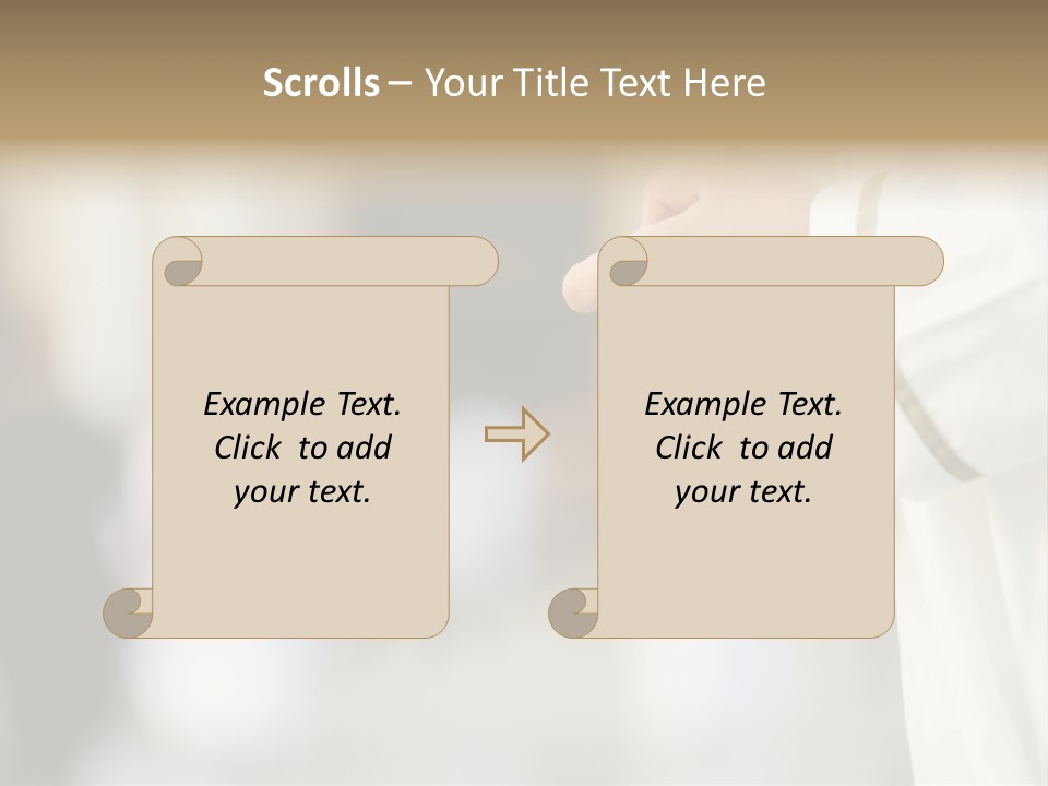 Sacred Brushes PowerPoint Template