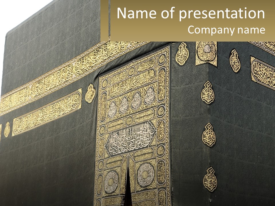 Al-Haram Mosque PowerPoint Template