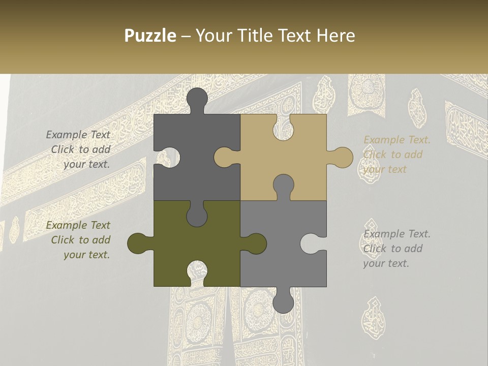 Al-Haram Mosque PowerPoint Template