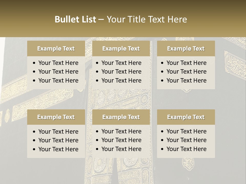 Al-Haram Mosque PowerPoint Template