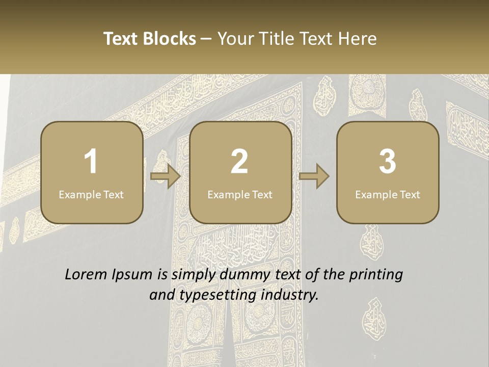 Al-Haram Mosque PowerPoint Template