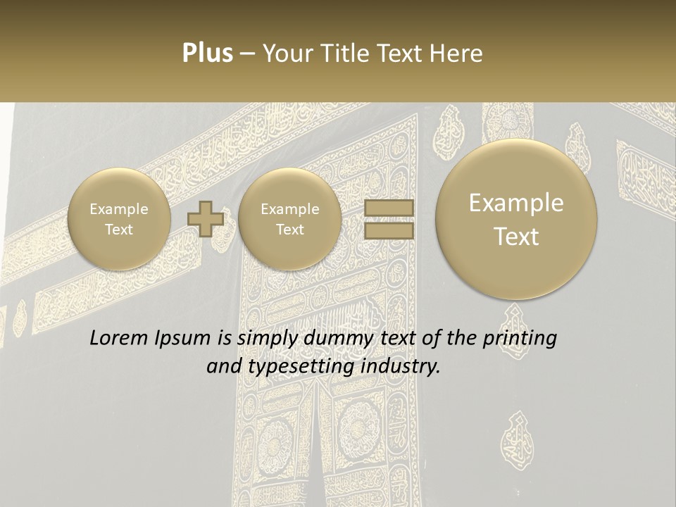 Al-Haram Mosque PowerPoint Template