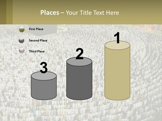 Al-Haram Mosque Worship In Mecca PowerPoint Template
