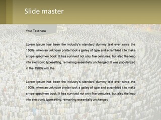 Al-Haram Mosque Worship In Mecca PowerPoint Template