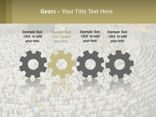 Al-Haram Mosque Worship In Mecca PowerPoint Template