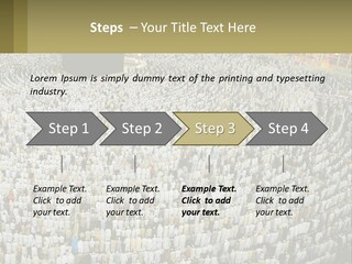 Al-Haram Mosque Worship In Mecca PowerPoint Template