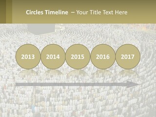 Al-Haram Mosque Worship In Mecca PowerPoint Template