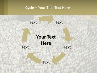 Al-Haram Mosque Worship In Mecca PowerPoint Template