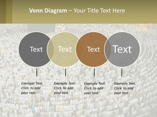 Al-Haram Mosque Worship In Mecca PowerPoint Template