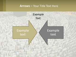 Al-Haram Mosque Worship In Mecca PowerPoint Template