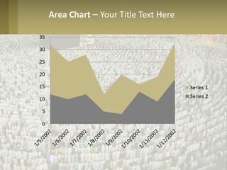 Al-Haram Mosque Worship In Mecca PowerPoint Template