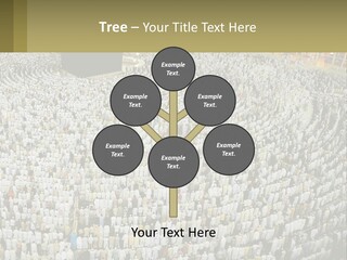 Al-Haram Mosque Worship In Mecca PowerPoint Template