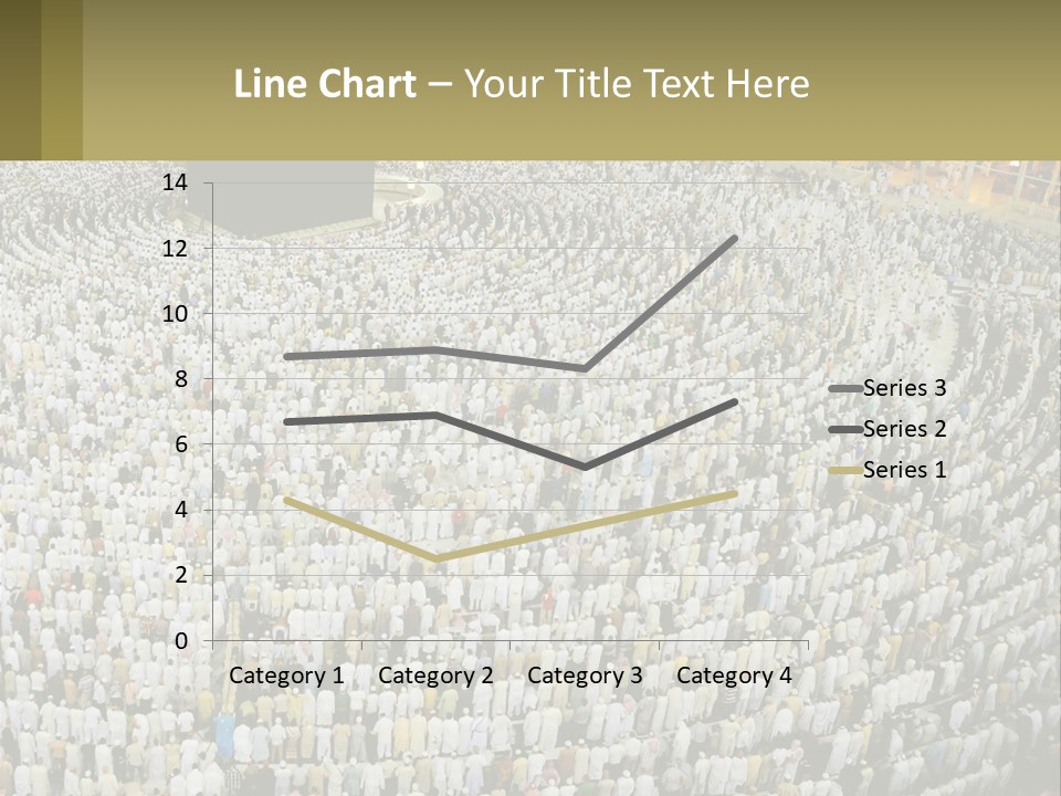 Al-Haram Mosque Worship In Mecca PowerPoint Template