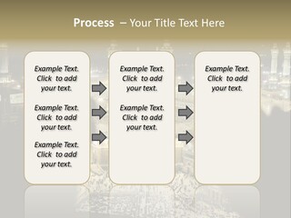 Al-Haram Mosque At Night PowerPoint Template