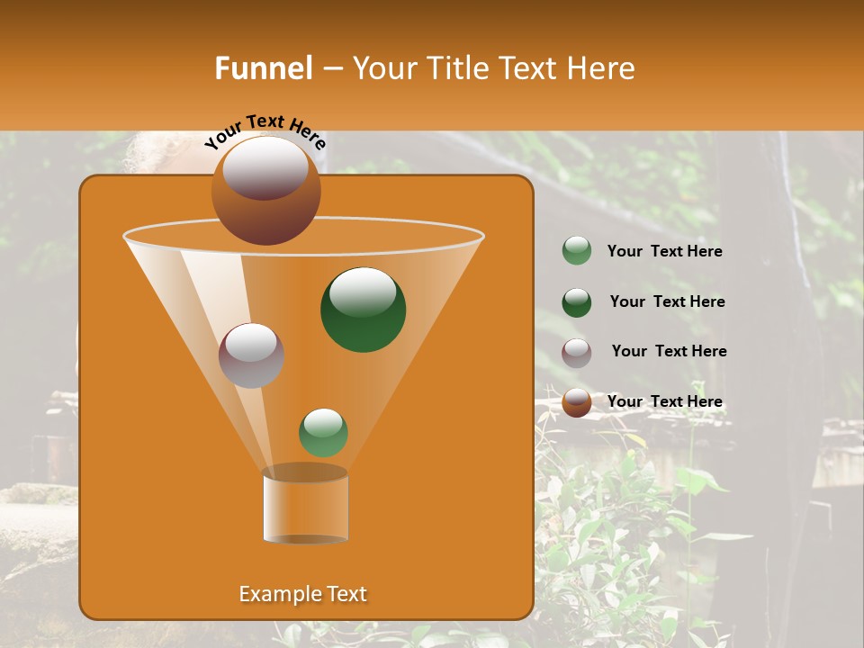 Girl By The Bridge PowerPoint Template