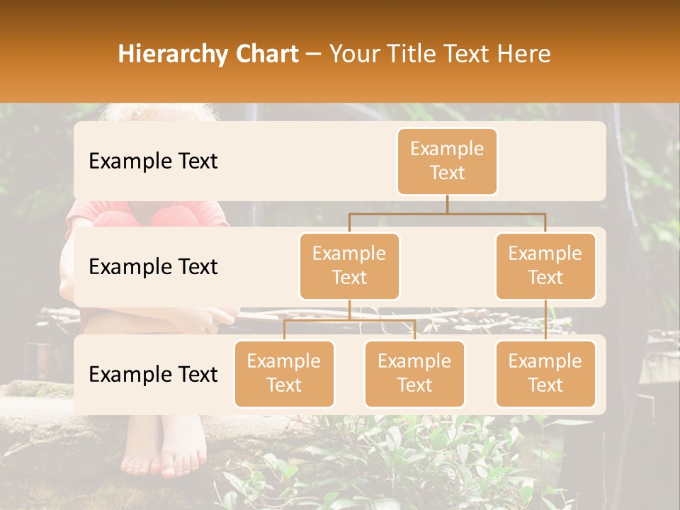 Girl By The Bridge PowerPoint Template