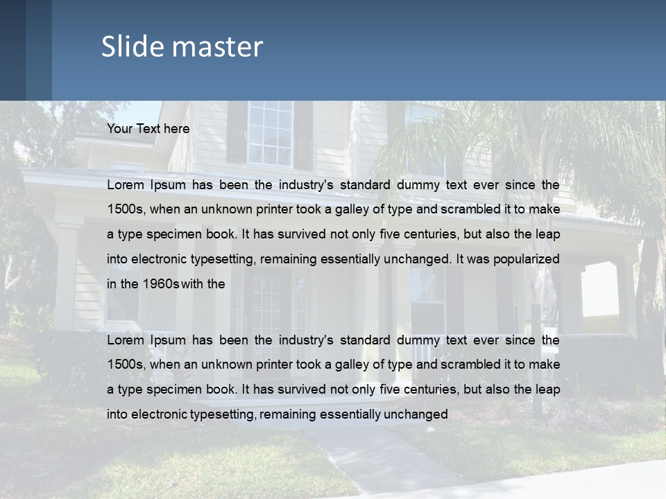 House PowerPoint Template