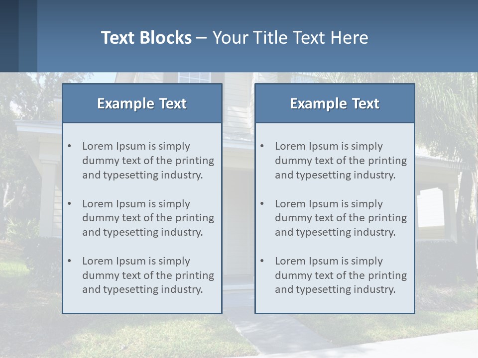 House PowerPoint Template