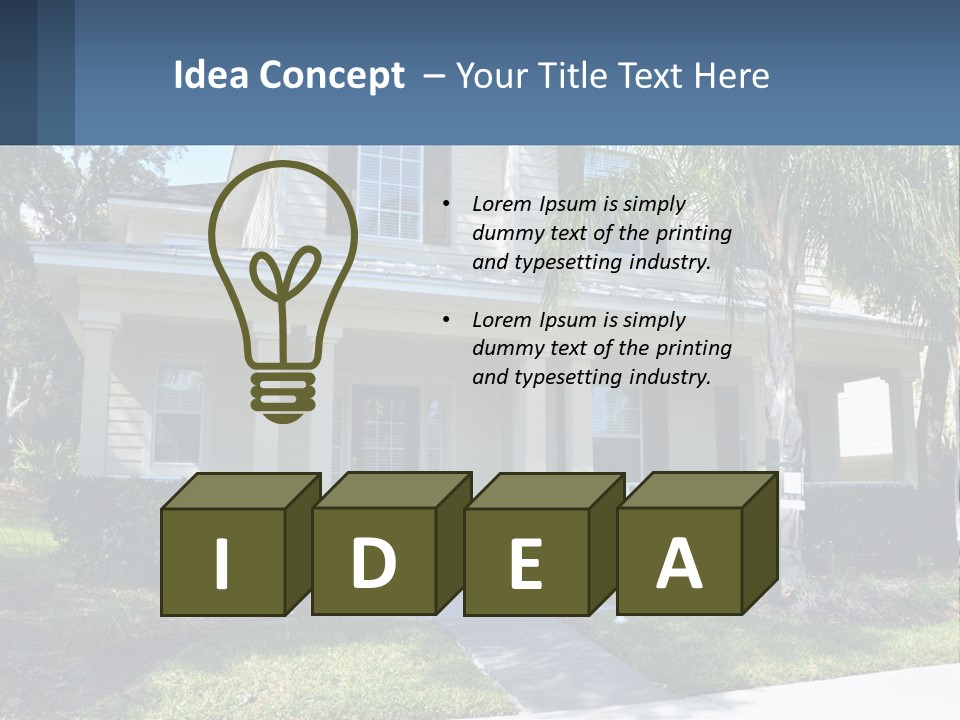 House PowerPoint Template