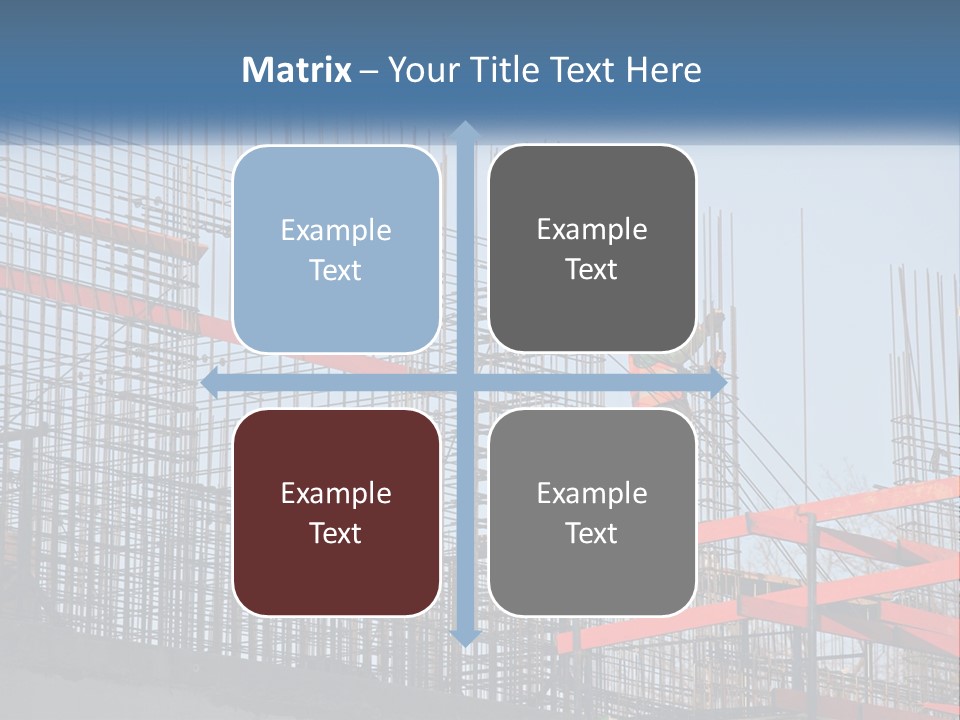 Linking Rebar To Build Walls PowerPoint Template