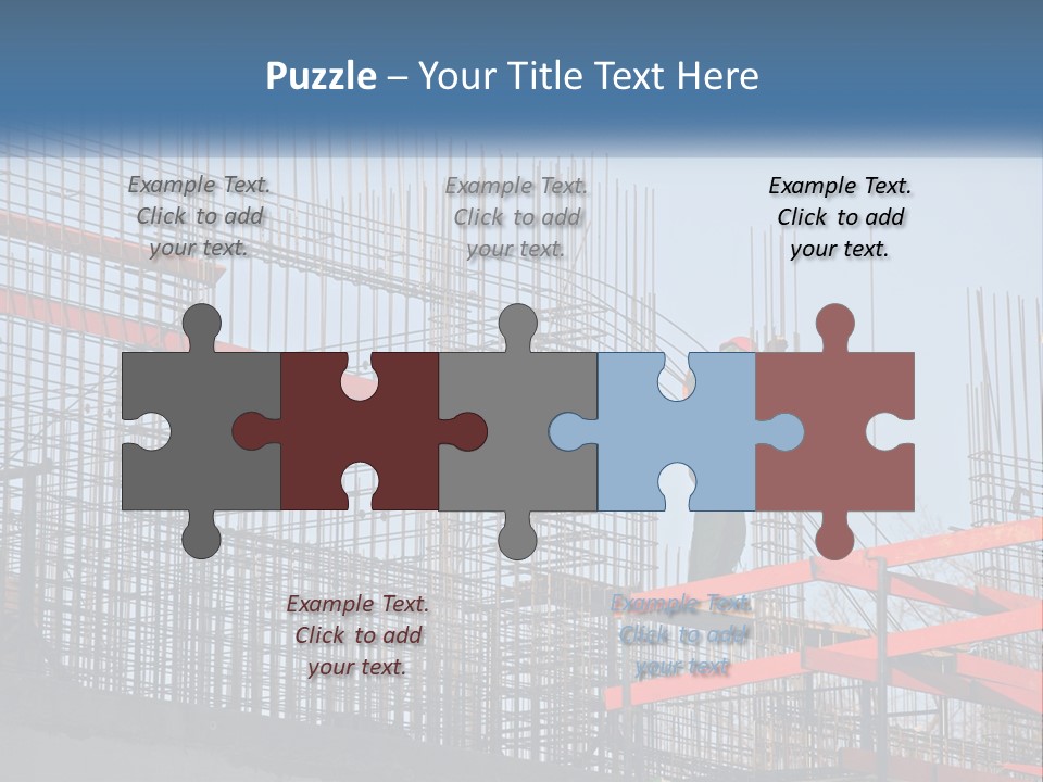 Linking Rebar To Build Walls PowerPoint Template