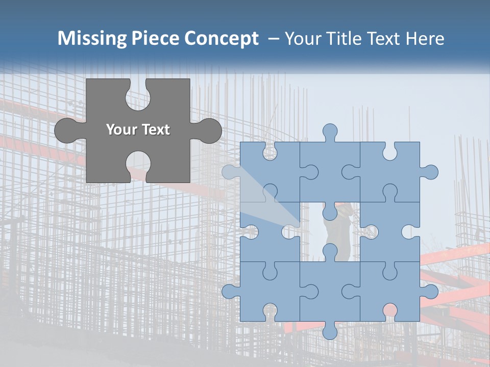 Linking Rebar To Build Walls PowerPoint Template