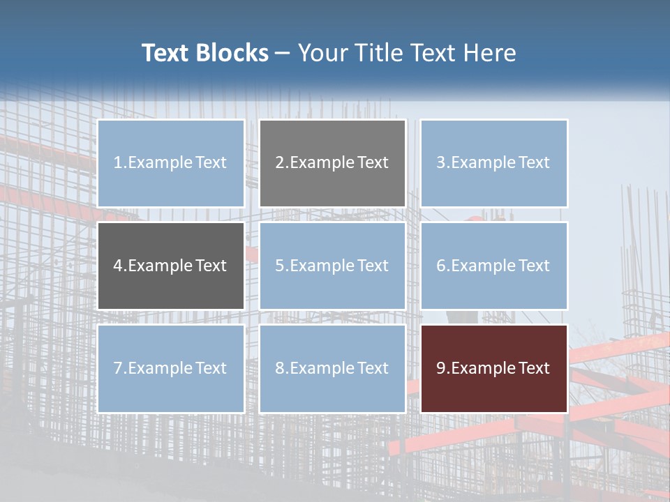 Linking Rebar To Build Walls PowerPoint Template