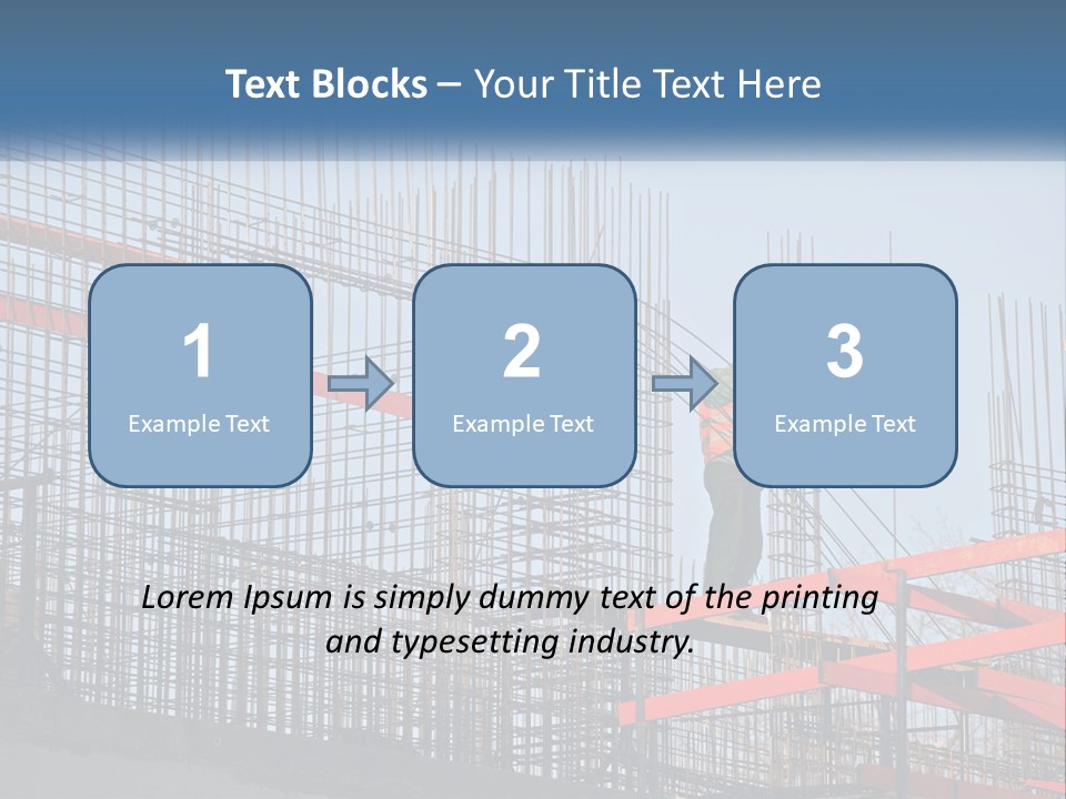 Linking Rebar To Build Walls PowerPoint Template