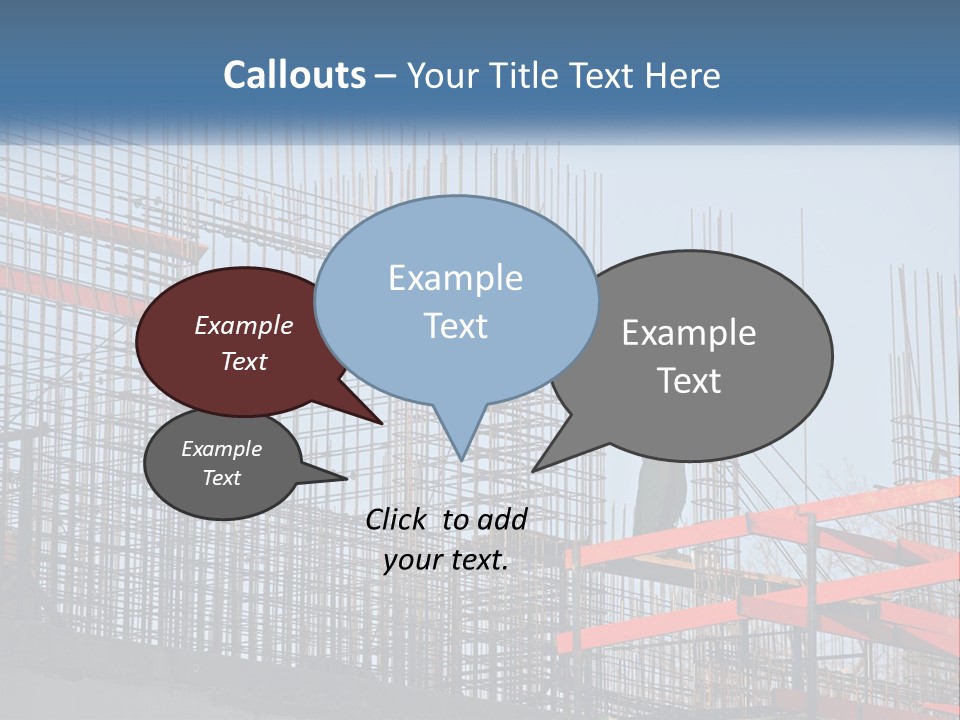 Linking Rebar To Build Walls PowerPoint Template