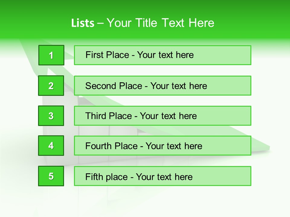 Growth Chart PowerPoint Template