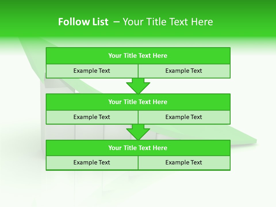 Growth Chart PowerPoint Template