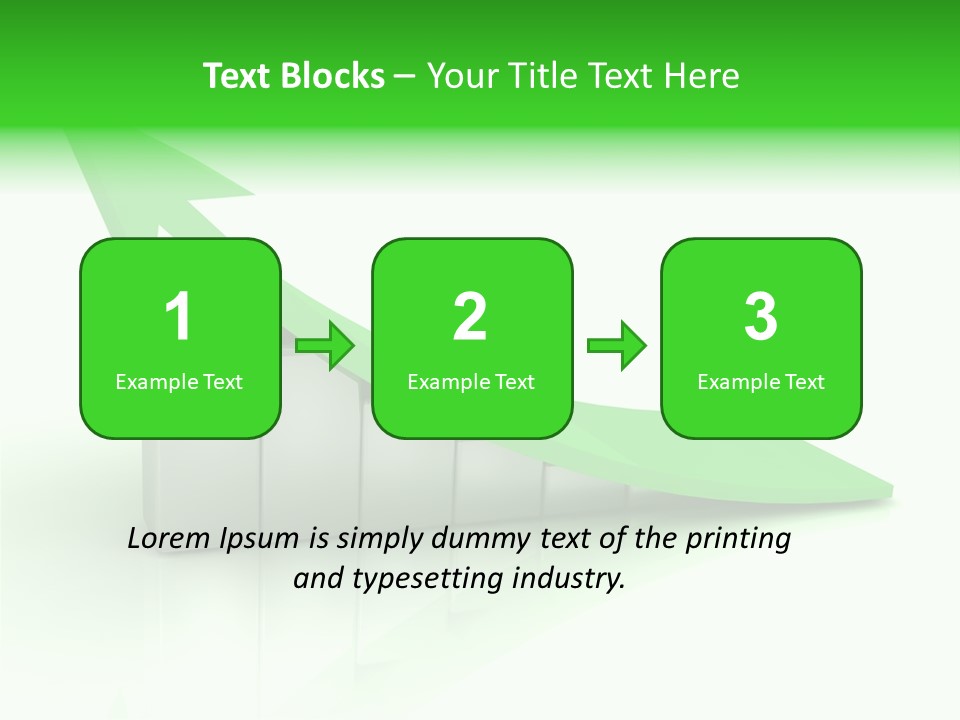 Growth Chart PowerPoint Template