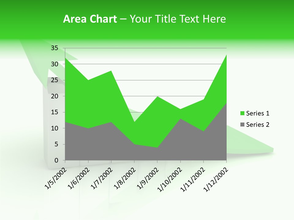 Growth Chart PowerPoint Template