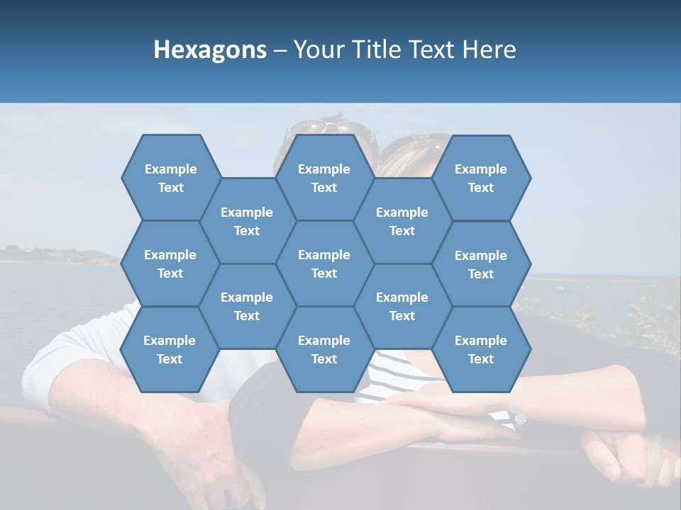 Couple On Vacation PowerPoint Template