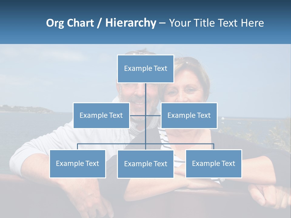 Couple On Vacation PowerPoint Template