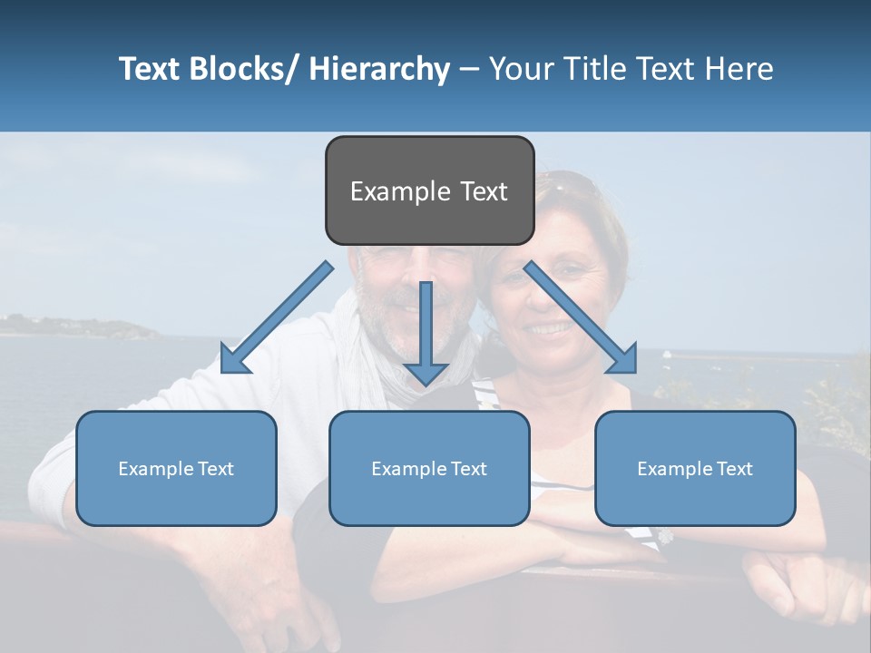 Couple On Vacation PowerPoint Template