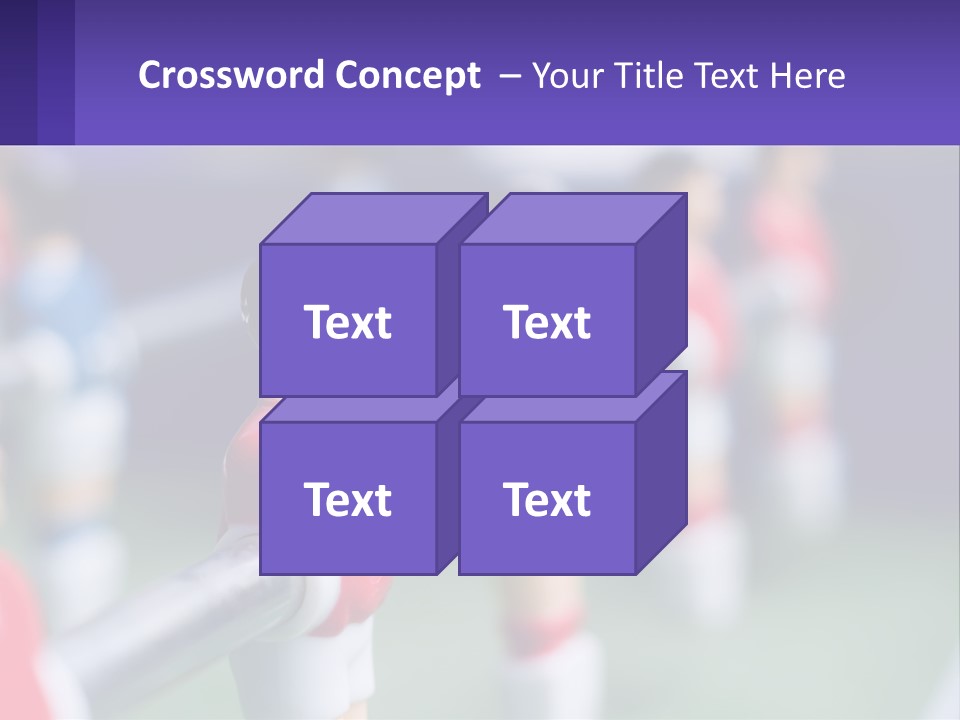 Table Soccer PowerPoint Template