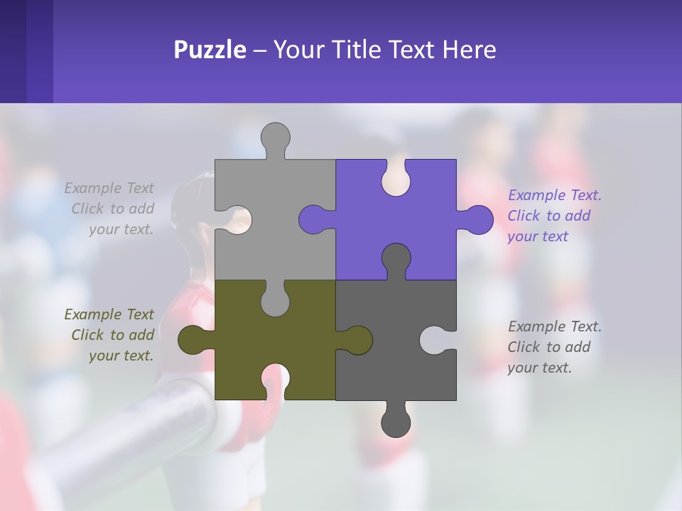 Table Soccer PowerPoint Template