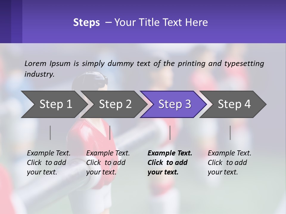 Table Soccer PowerPoint Template