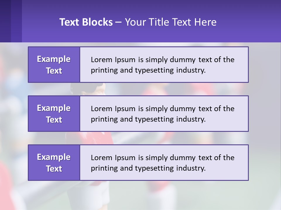 Table Soccer PowerPoint Template