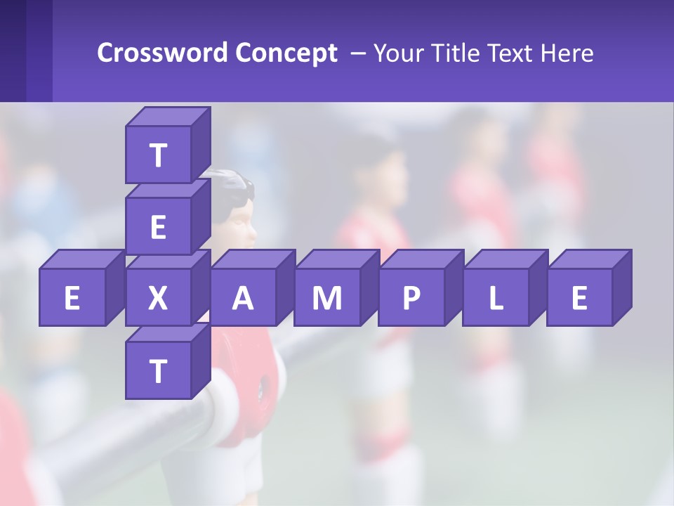 Table Soccer PowerPoint Template
