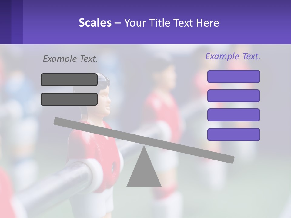 Table Soccer PowerPoint Template