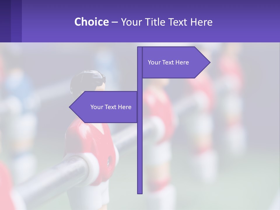 Table Soccer PowerPoint Template